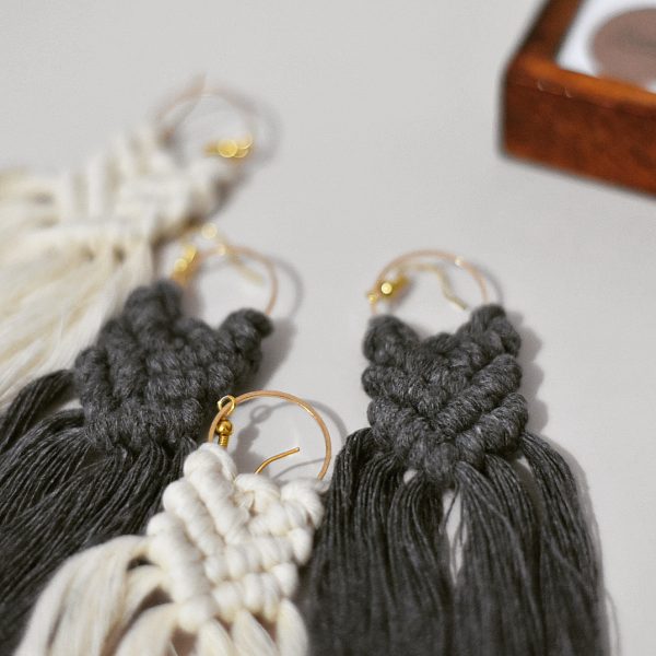 Sirene Macrame Earrings - Image 2