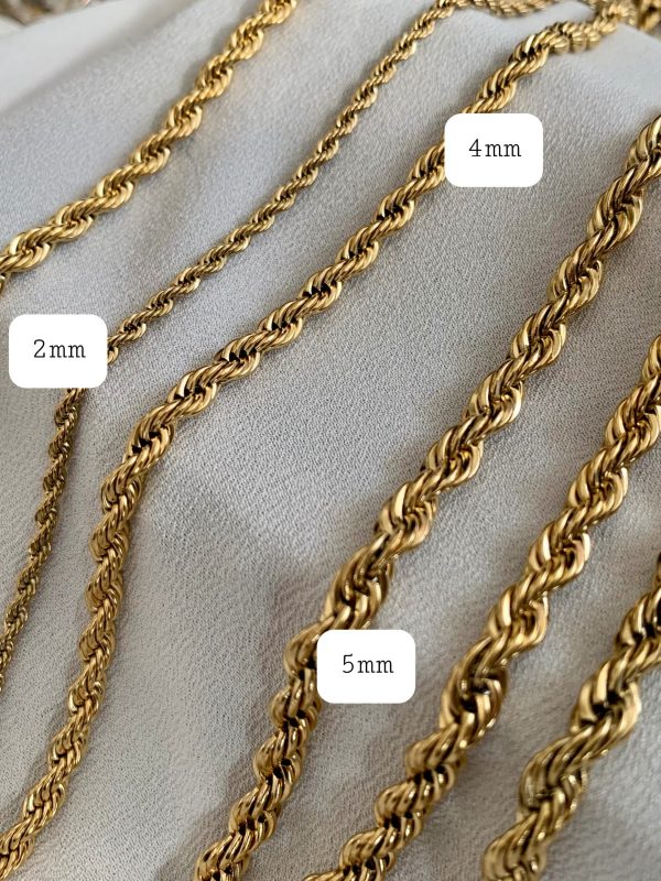 Rope Stainless Steel Bracelet - Image 5
