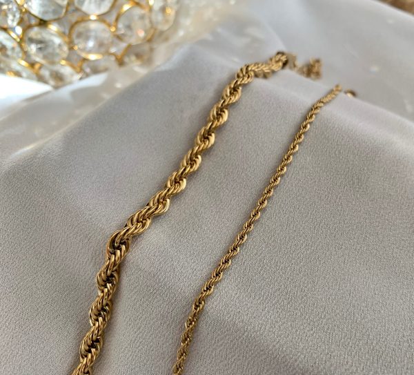 Rope Stainless Steel Bracelet - Image 3