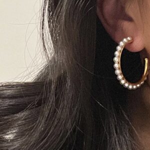 Diane Pearl C Hoops - Image 2