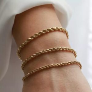 Rope Stainless Steel Bracelet
