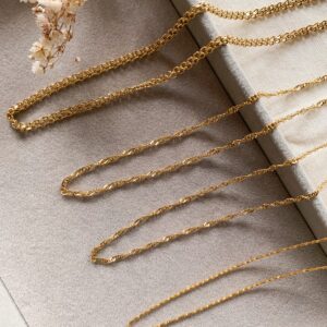 Layering Stainless Steel Chains