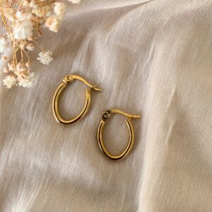 Oval Hoops