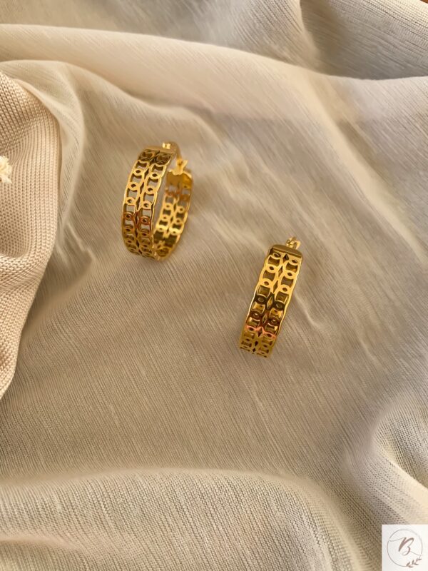 Melissa Hoop Earrings - Image 2