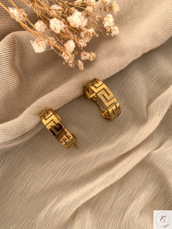 Crissy Hoop Earrings - Image 2