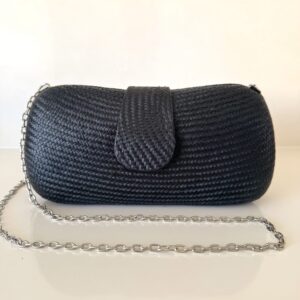 Aria Clutch Bag (Black)