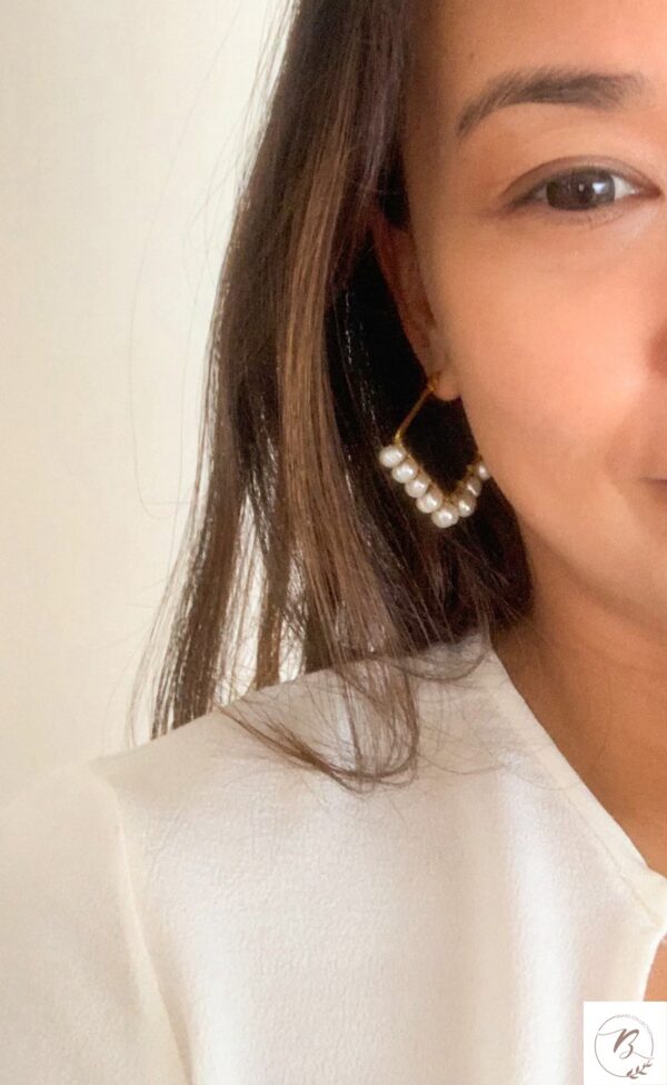 Jasmine Freshwater Pearl Earrings