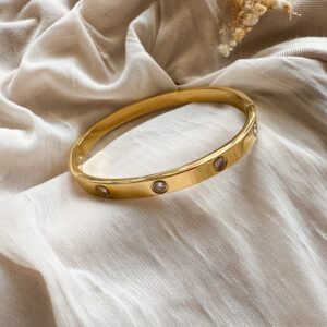 Aurora Stainless Steel Bangle
