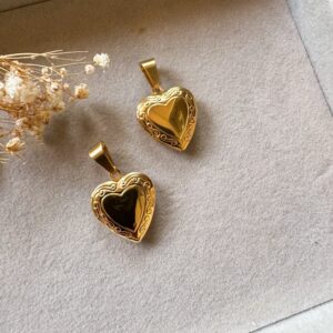 Floral Heart Locket