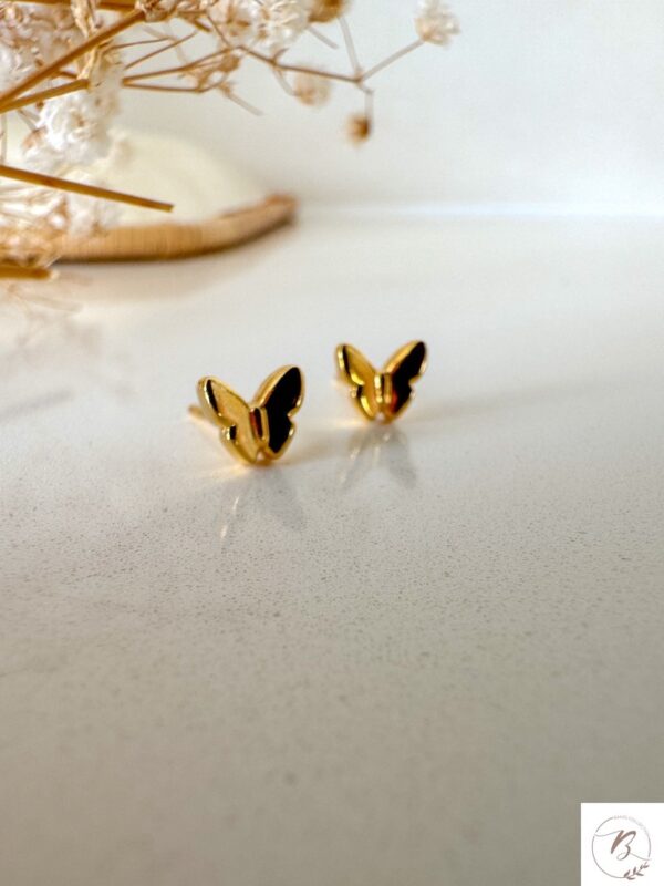 Polly Butterfly Studs - Image 2
