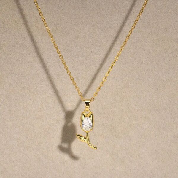 Tulip Pendant Necklace - Image 2