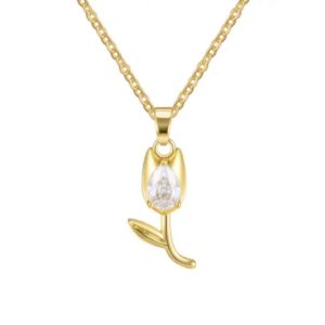 Tulip Pendant Necklace