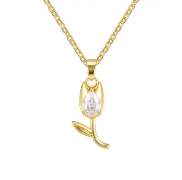 Tulip Pendant Necklace