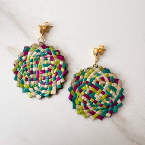 Luna Rattan Earrings